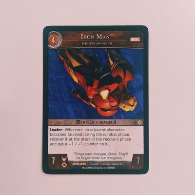 IRON MAN Vs System Upper Deck