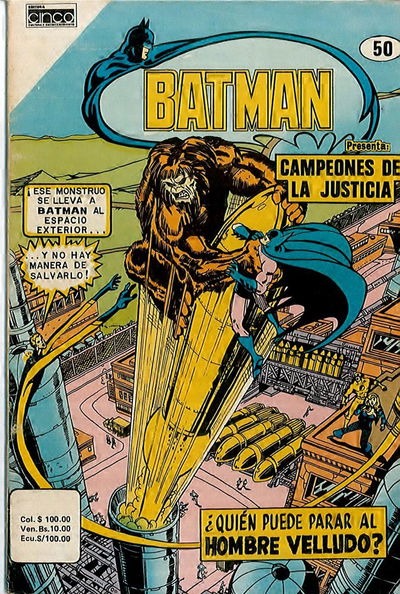 BATMAN # 50 Cinco