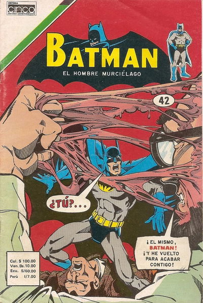 BATMAN # 42 Cinco