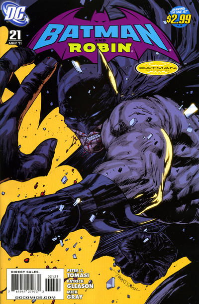BATMAN AND ROBIN (2009) # 21 Variant Cover