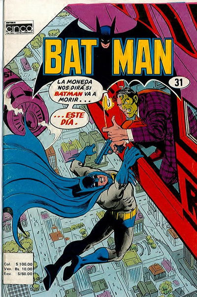 BATMAN # 31 Cinco
