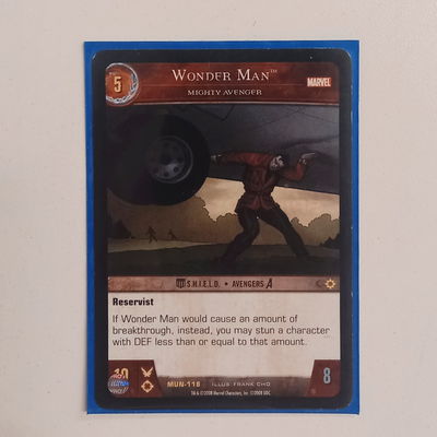 WONDER MAN Vs System Upper Deck