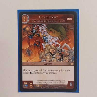GLADIATOR Vs System Upper Deck