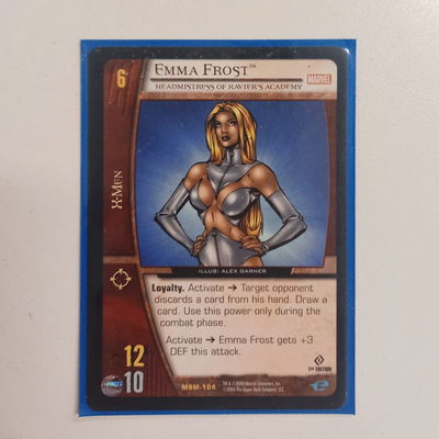 EMMA FROST Vs System Upper Deck
