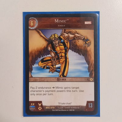 MIMIC Vs System Upper Deck
