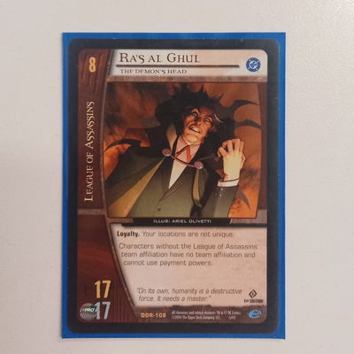 RA´S AL GHUL Vs System Upper Deck