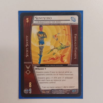SINESTRO Vs System Upper Deck
