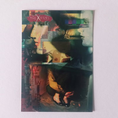 X-FILES VHS PROMO CARD: WETWIRED