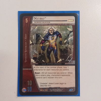NITRO Vs System Upper Deck