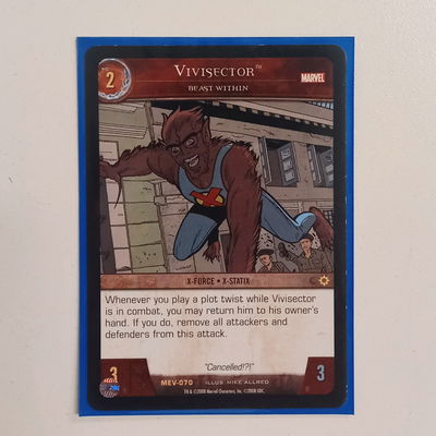 VIVISECTOR Vs System Upper Deck
