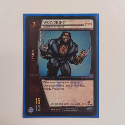 WOLVERINE Vs System Upper Deck