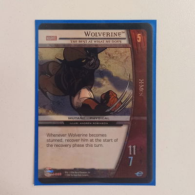 WOLVERINE Vs System Upper Deck