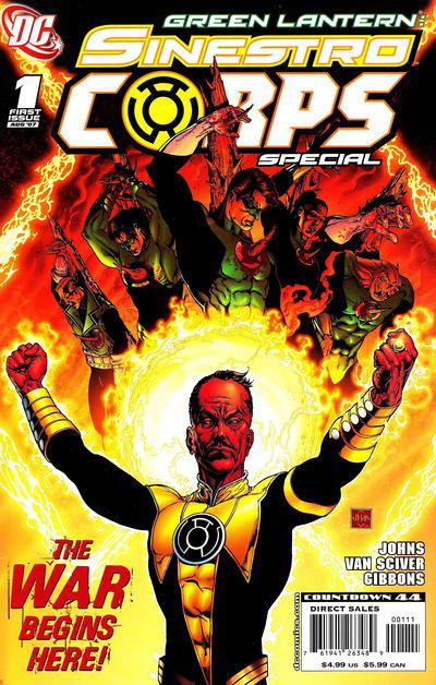GREEN LANTERN SINESTRO CORPS SPECIAL