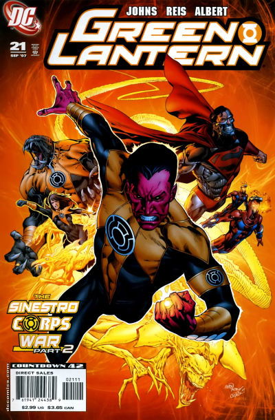 GREEN LANTERN (2005) # 21