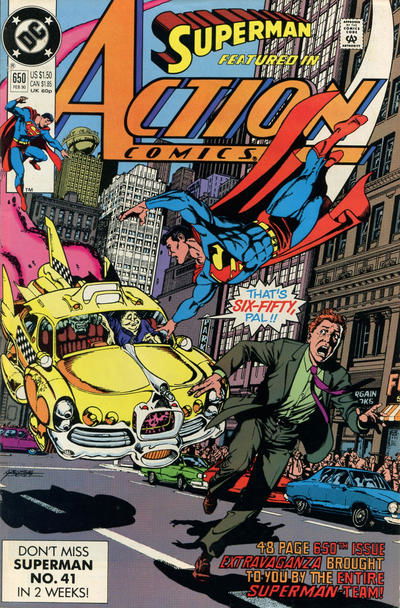 ACTION COMICS # 650