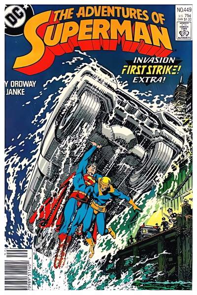 ADVENTURES OF SUPERMAN # 449