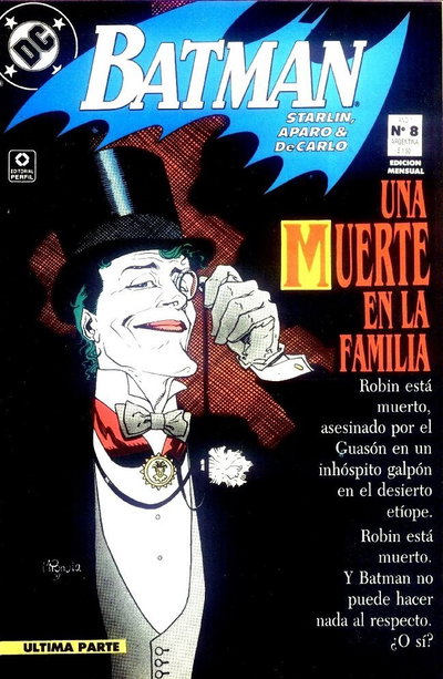 BATMAN # 8 Perfil