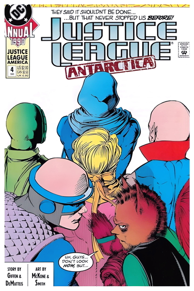 JUSTICE LEAGUE AMERICA ANNUAL # 4