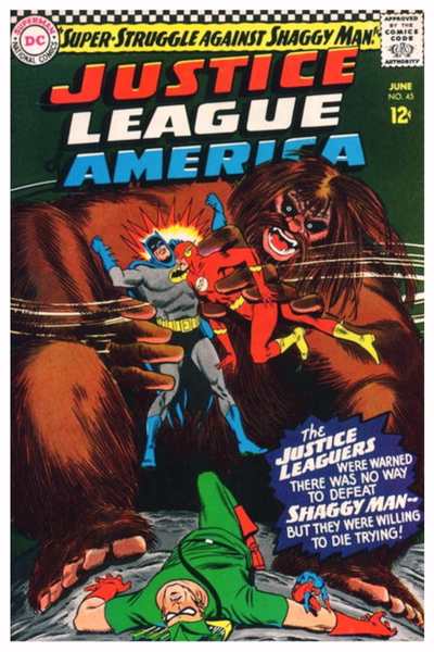 JUSTICE LEAGUE OF AMERICA # 45