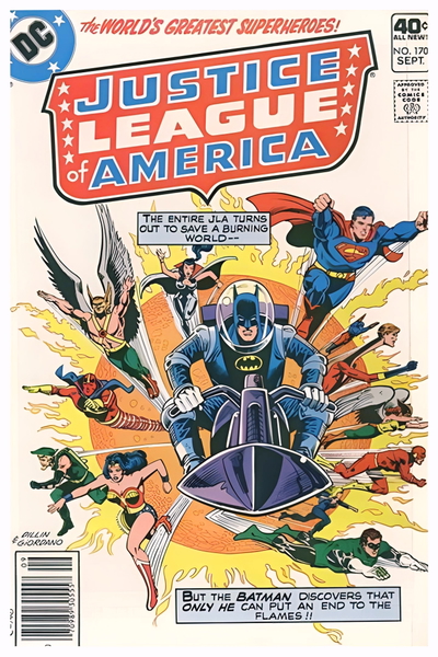 JUSTICE LEAGUE OF AMERICA # 170