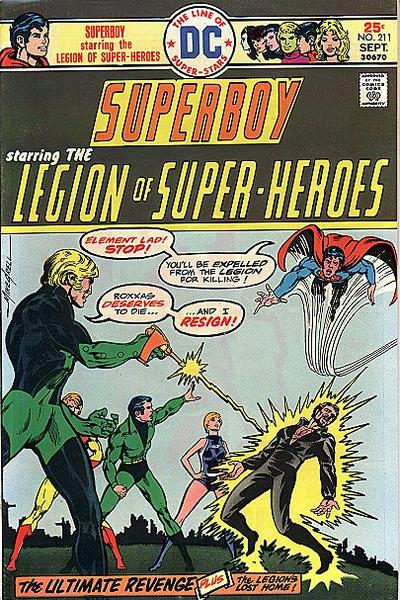 SUPERBOY AND THE LEGION OF SUPER-HEROES # 211