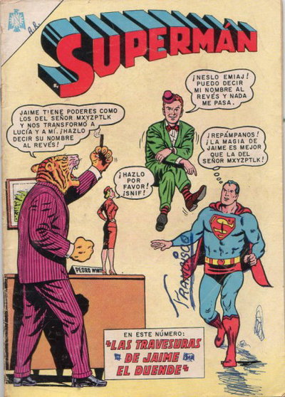 SUPERMAN # 474 Novaro