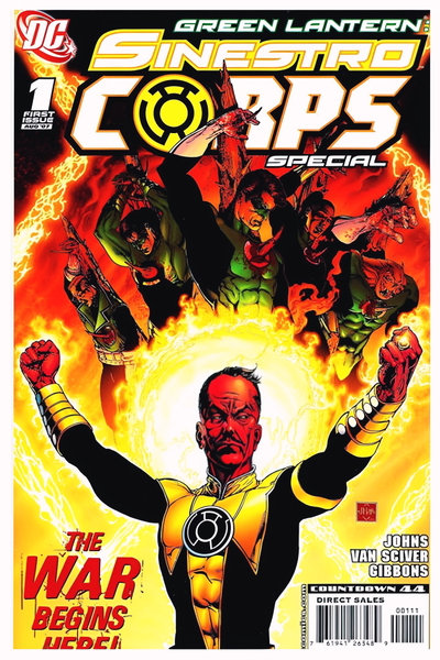 GREEN LANTERN SINESTRO CORPS SPECIAL