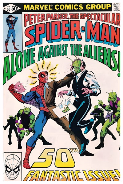 SPECTACULAR SPIDER-MAN (1976) # 50