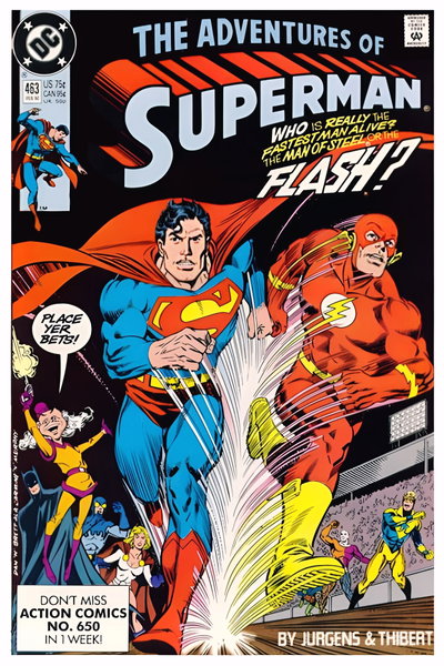 ADVENTURES OF SUPERMAN # 463