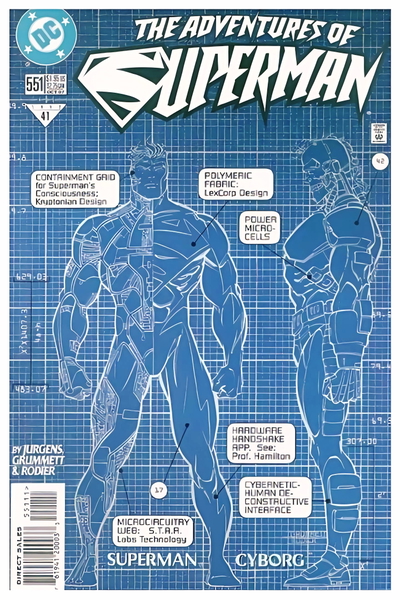 ADVENTURES OF SUPERMAN # 551