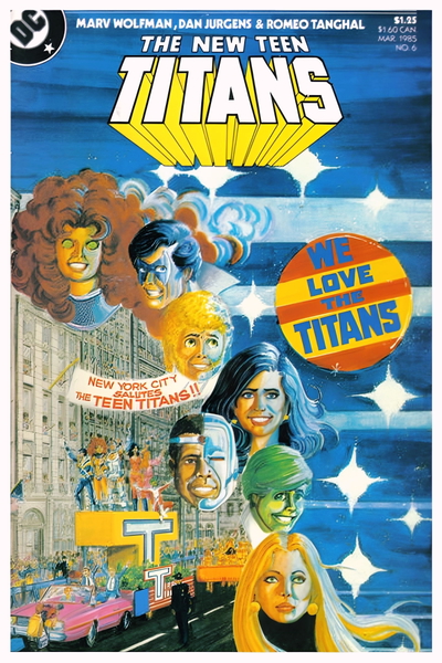 THE NEW TEEN TITANS (1984) # 6