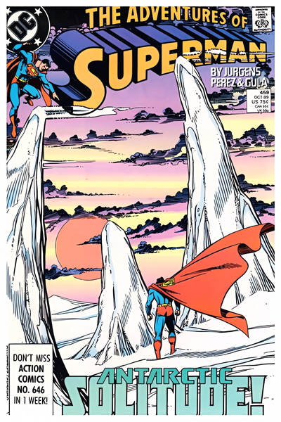 ADVENTURES OF SUPERMAN # 459