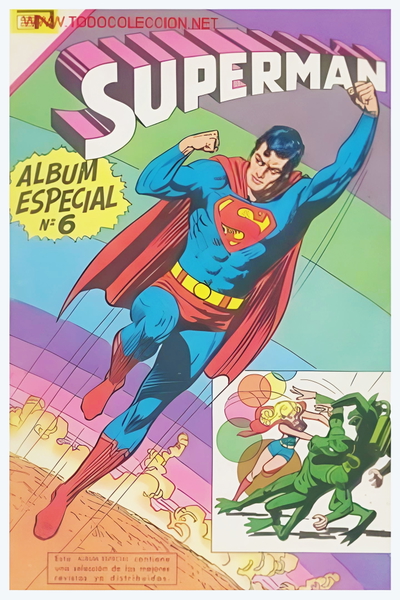 SUPERMAN ALBUM ESPECIAL # 6 Novaro