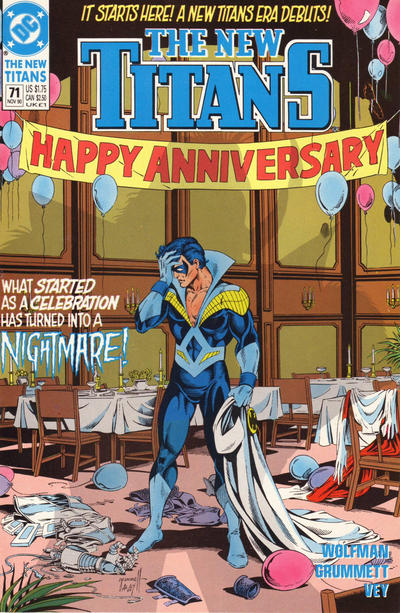THE NEW TITANS # 71