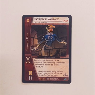 INVISIBLE WOMAN Vs System Upper Deck