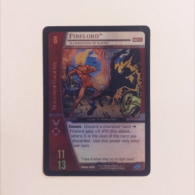 FIRELORD Vs System Upper Deck