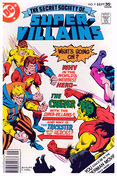 SECRET SOCIETY OF SUPER-VILLAINS # 9