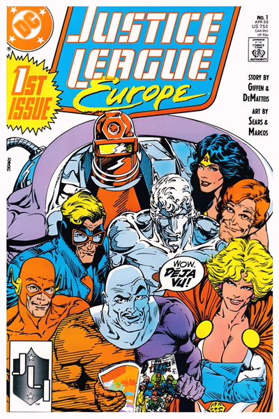 JUSTICE LEAGUE EUROPE # 1