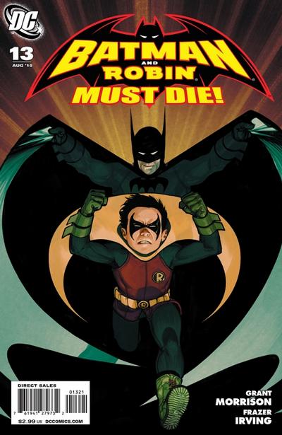 BATMAN AND ROBIN (2009) # 13 Variant Cvr