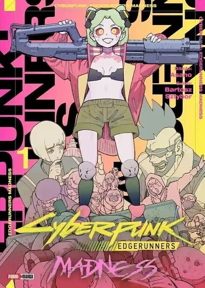 CYBERPUNK EDGERUNNERS MADNESS Tomo 1 Panini