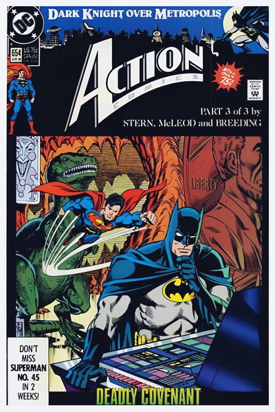 ACTION COMICS # 654