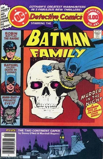 DETECTIVE COMICS # 481