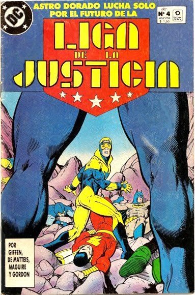 LIGA DE LA JUSTICIA # 4 Perfil