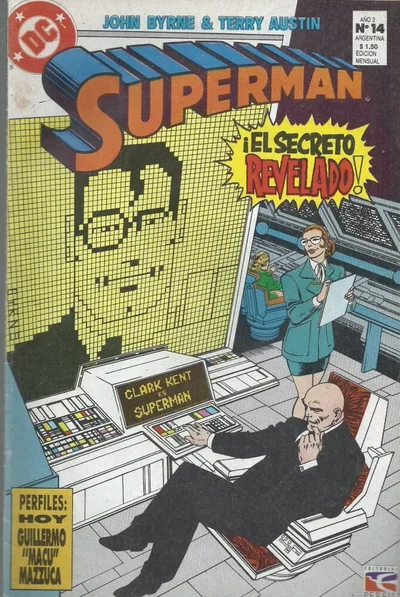 SUPERMAN # 14 Perfil
