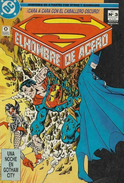 SUPERMAN # 3 Perfil