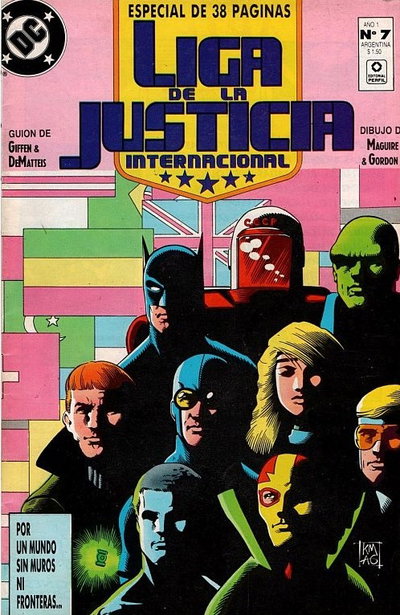 LIGA DE LA JUSTICIA # 7 Perfil