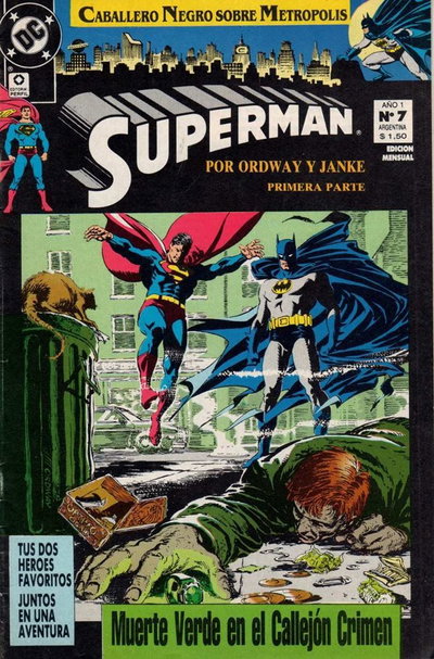 SUPERMAN # 7 Perfil