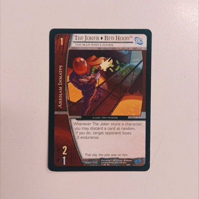 JOKER - RED HOOD Vs System Upper Deck