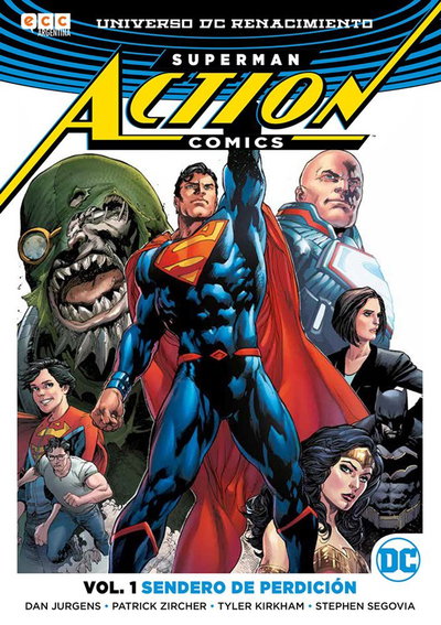 SUPERMAN: ACTION COMICS Tomos 1 a 4 ECC Argentina