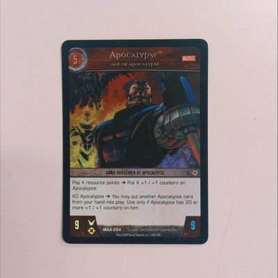 APOCALYPSE Vs System Upper Deck